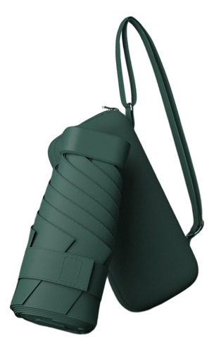 De Viaje Mini Fuerte Para Viajes Camping Verde Oscuro