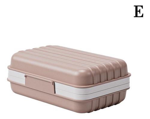 Caja De Jabón Perfumada Portátil Con Tapa, De Viaje Para El