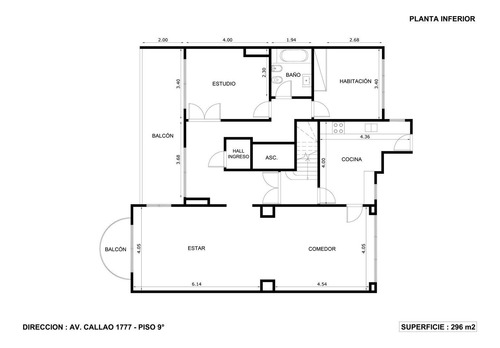 Duplex - Av. Callao Y Av. Quintana - 9 Ambientes - Terraza - 2 Cocheras - Recoleta