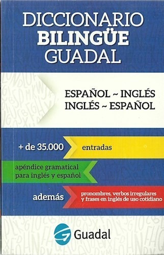 Libro Diccionario Bilingue  Ingles - Castellano  Castellano 