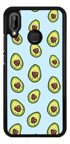 Funda Case Para Huawei Aguacates Tumblr Fondo Azul