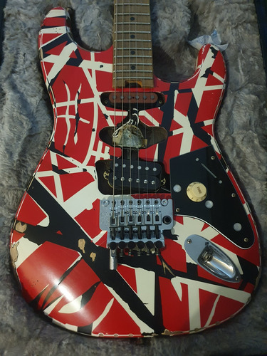 Guitarra Evh Striped Series Frankenstein Relic Van Halen