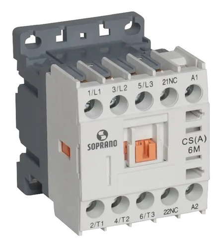 Mini Contator Tripolar 09a 220v 3p + 1nf Cs(a)9m01