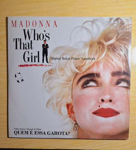 Madonna - Lp Who That Girl - Quem É Essa Garota (1987) Usado