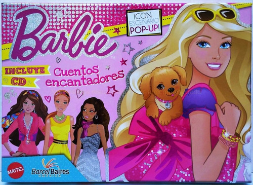 Barbie: Cuentos EncantadoresVol. 8 Libros De Carton Rigido. Editorial Barcel Baires, Tapa Dura En Español,