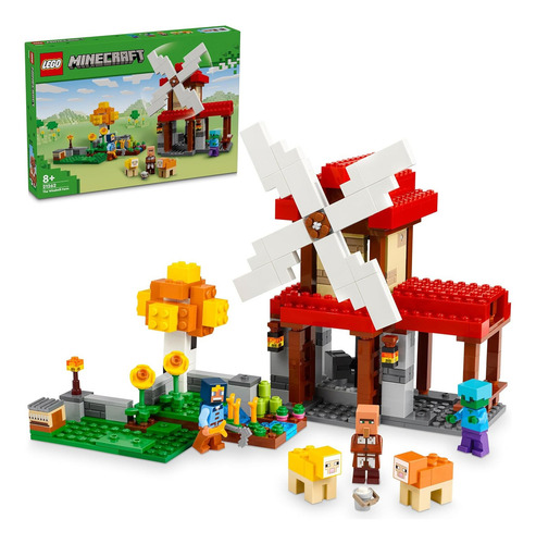 Lego Minecraft La Granja Del Molino 21262