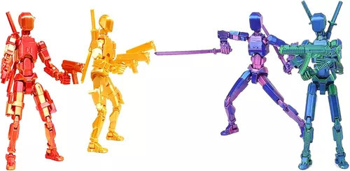 Qk Figuras Acción T13 Ensambladas, 3d