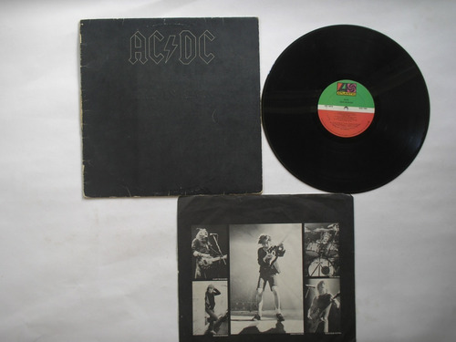 Lp Vinilo Ac Dc Back In Black Edición Canada 1980