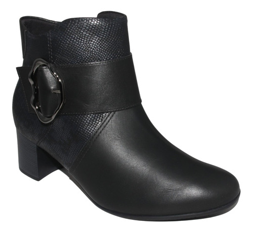 Botin Comfortflex Mujer 2099301 Negro Casual