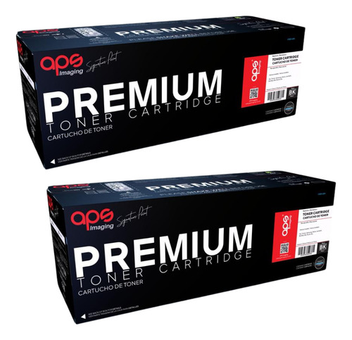 Pack 2 Toner Para Hp 58a Cf258a Pro M404 / Mfp M428 Con Chip
