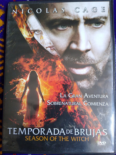 Temporada De Brujas Dvd Nicolás Cage