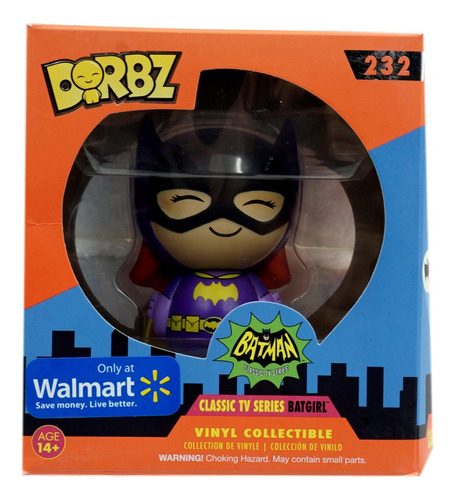 Funko Dorbz Batman Tv Series Batgirl #232 Wal Mart Exclusive