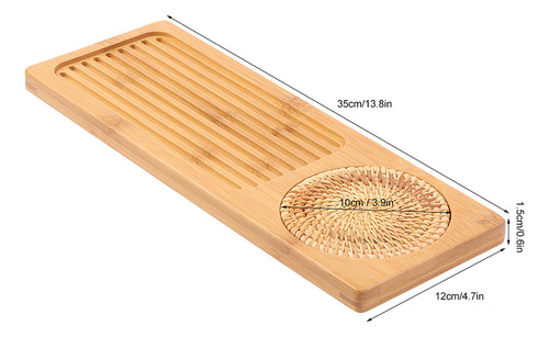 Bandeja Para Servir Té Portátil De Forma Rectangular Almacen