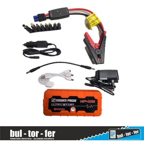 Imagen 3 de 7 de Cargador Arrancador Portatil 15000mah Dowen Pagio Xp-150