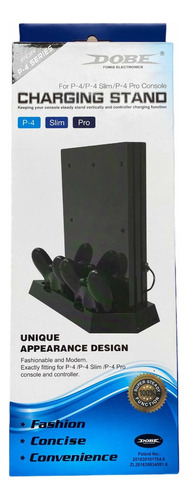 Base de resfriamento e carregador controlador Ps4 Fat/Slim/Pro