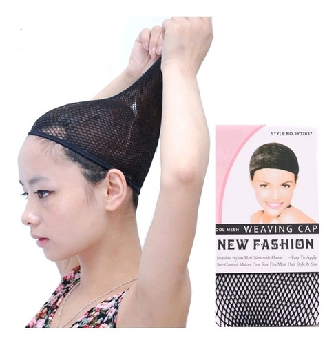 Malla Tejida Elástica Set X3 Gorro Para Cabello Reutilizable
