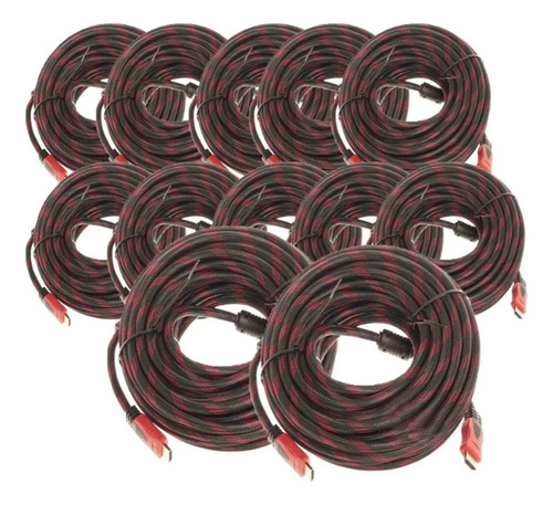 12 Cable Hdmi 20 Mts Fullhd 1080p Ps3 Xbox360 Laptop Mayoreo