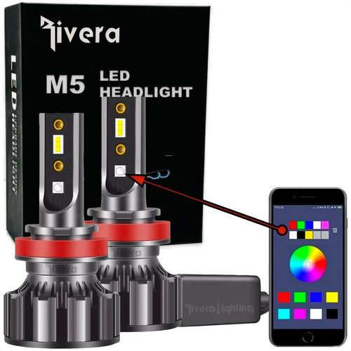 M5 Bluetooth Rgb Led Xenon Hid H11 Baja Ford Transit 2016
