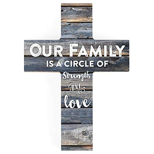 Nuestra Familia Es Un Círculo De Fuerza Y Amor, Cruz D...