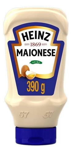 Maionese Heinz 390g - Embalagem Com 16 Unidades