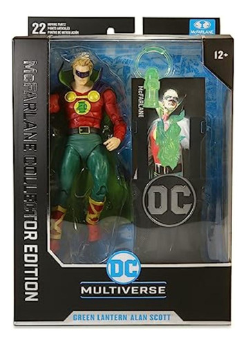 Mcfarlane Dc Designer Edition 7 Pulgadas Linterna Verde Alan