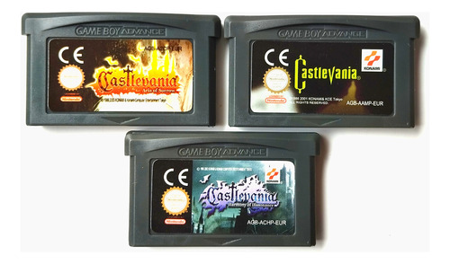 Juegos Castlevania Compatible Gameboy Advance X3 Colección