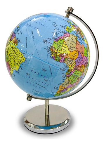 Enfeite Decorativo Globo Terrestre Grande 29cm