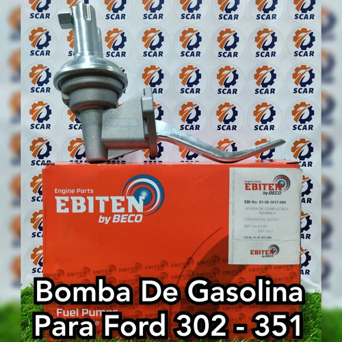 Bomba De Gasolina Mecanica Para Motor 302 - 351 - 255