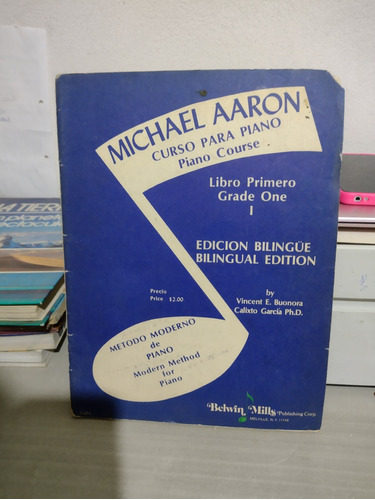 Michael Aaron Curso Para Piano Piano Course Libro Primero 