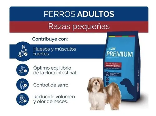 Alimento Vitalcan Premium Perro Adulto Raza Pequeña 7,5 Kg