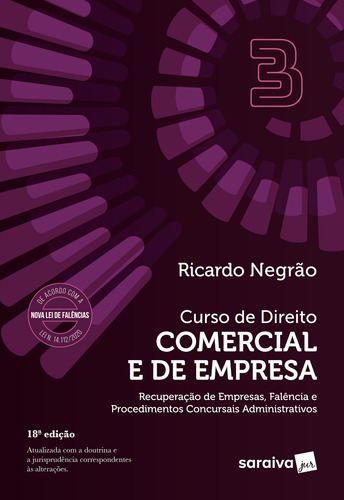 Livro Curso De Direito Comercial E De Empresa (volume 3)