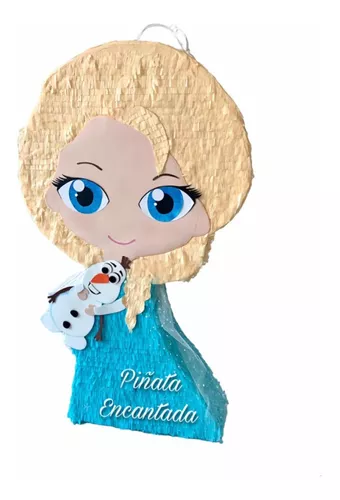 Piñata Elsa Niña Frozen Aventura Congel Cumpleaños Artesanal