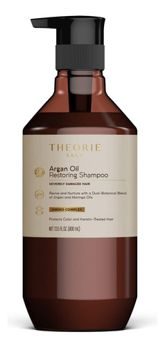 Shampoo Reconstructor Con Aceite De Argan Theorie