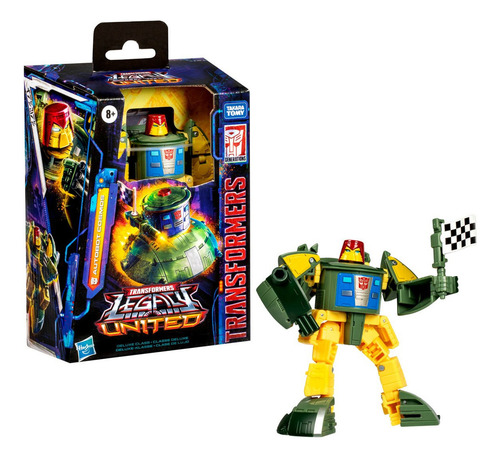 Autobot Cosmos Transformers Legacy United , Universo G1, Clase De Lujo, Se Transforma En 19 Pasos , 14 Cm. Figura De Acción, Para Niños Y Niñas De 8 Años O Más