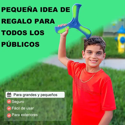 Toy Boomerang Bumerán Kids Bumerang Regalos Parque 2 Pack