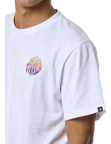 Polera Arte Stoked Hombre Blanca
