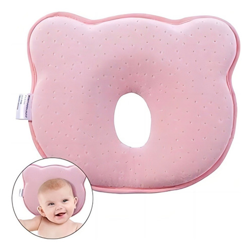 Almohada Corrector Cabeza Plana Plagiocefalia Bebe 