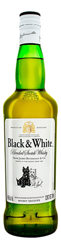 Whisky Black & White original Blended Scotch 700mL