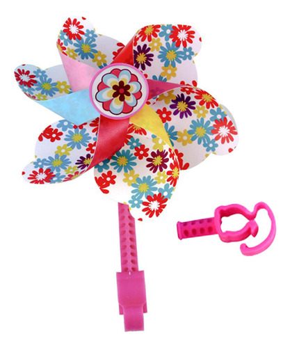 Para Bicicleta Para Niños, Molinete Para Manillar De Flor