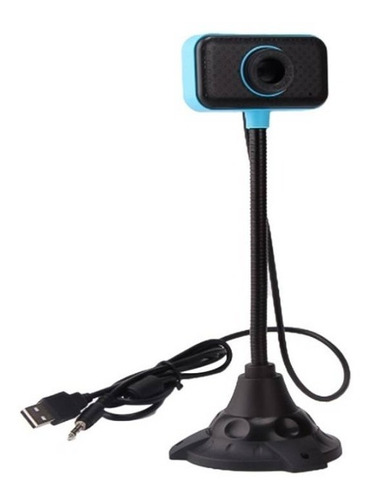 Web Cam Usb 640x480p - Base Cuello - Pc - Imagen -definición