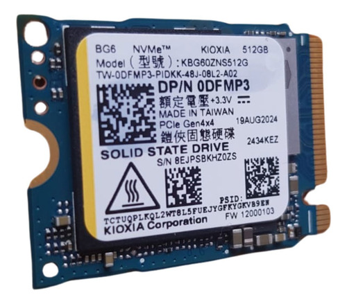 Kit 15 Ssd 512gb Kioxia Bg6 Pcie Gen4x4 Nvme Kbg60zns512g