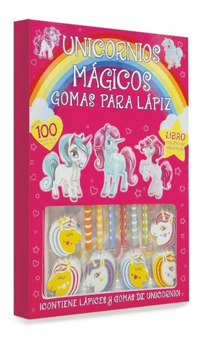 Unicornios Magicos Gomas Para Lapiz, De Aa.vv, Raquel Duato Garca, Aa.vv, Raquel Duato Garca. Editorial Edebé En Español