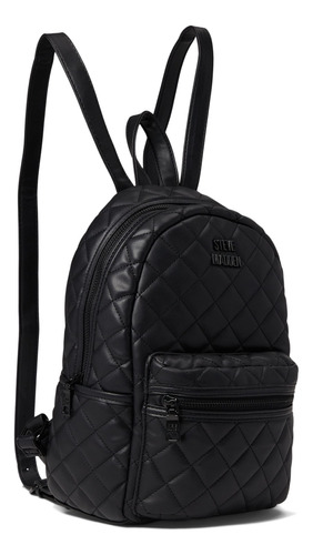 Steve Madden Mia Mochila Acolchada Negra