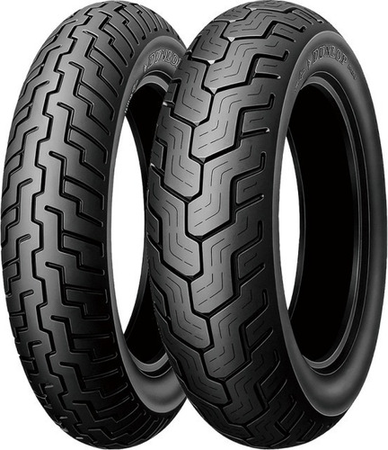 Kit Dunlop 100 90 19 Tt - 140 90 15 Kabuki D404 Harley