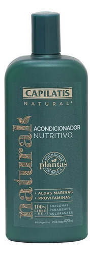 Acondicionador Nutritivo Capilatis Natural Con Algas Marinas