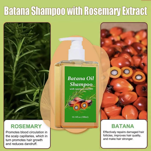 Shampoo De Óleo De Batana, Xampu De Batana, Xampu De Óleo De