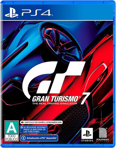 Gran Turismo 7 The Real Driving Simulator. Ps4