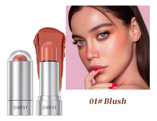 Barra De Maquillaje Multifunción Para Colorete Y Labios En 1