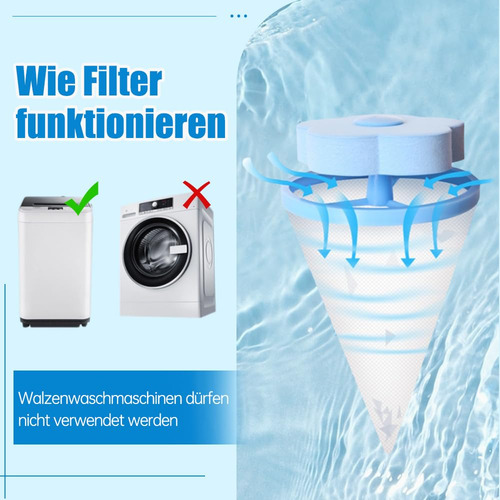 2025 Floating Hair Filtering Mesh Removal, Bolsa De Filtro