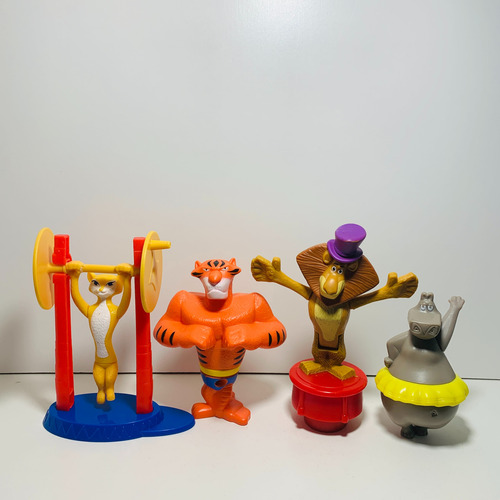 Madagascar 3 Mcdonalds 2012 Colección Completa - 8 Muñecos